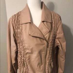NWT Faux Leather Jacket 2X